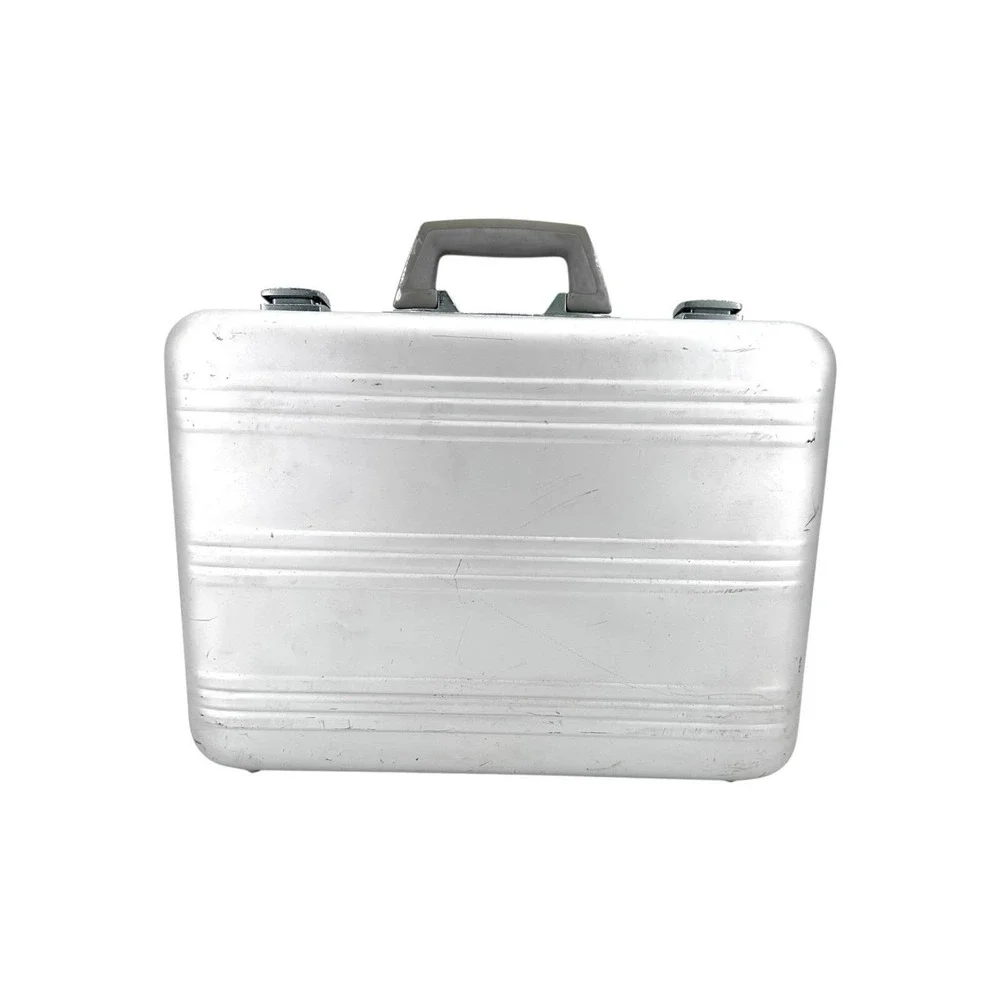 Vintage Aluminum Briefcase Suitcase Tool Case W/Snap-On Tool Pallet Insert *SEE